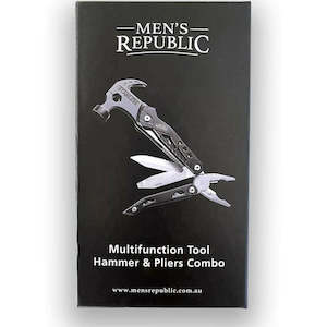 Mens Republic: Men's Republic Multi Tool - Hammer and Pliers