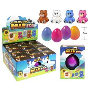 Growing Bear in Egg 60mm 4asst - Box of 12