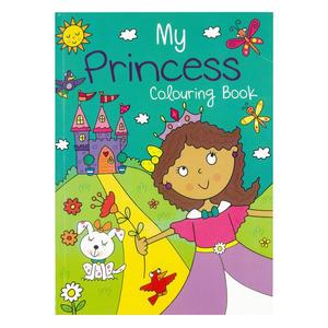All: Colouring Book Princess 80pg 200x277mm