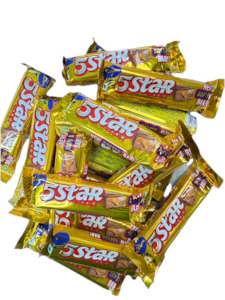 Front Page: 5 Star Chocolate 38g