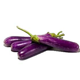 Fresh Produce: Eggplant Fiji Purple 500g