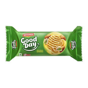 Snacks Biscuits: Britannia Good Day Cookies Pistachio Almond 75g