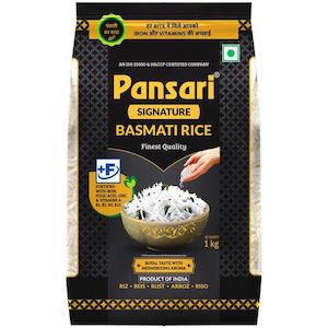 Rice: Pansari Signature Basmati Rice 5kg