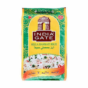 Rice: India Gate Sella Basmati Rice 1kg