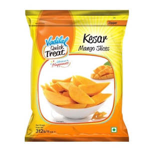 Frozen Sweets Snacks: Vadilal Frozen Kesar Mango Slices 312g