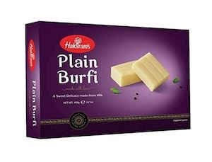 Frozen Sweets Snacks: Haldirams Plain Burfee 340g