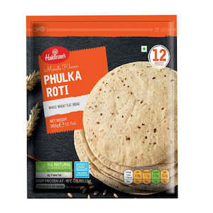 Frozen Naan Pratnha: Haldirams Phulka Roti 360g