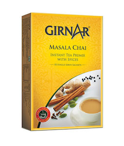 Tea Coffee: Girnar Masala Instant Tea Mix 10s