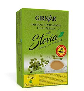 Tea Coffee: Girnar Cardmon Stevia Tea Mix 10s