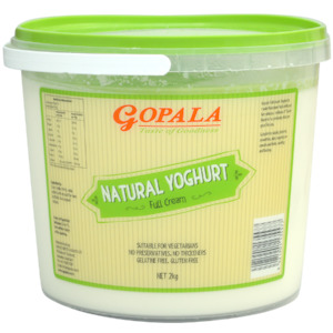 Dairy: Gopala Yoghurt Full Cream 2L