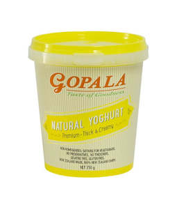 Dairy: Gopala Yoghurt Thick Creamy 750g