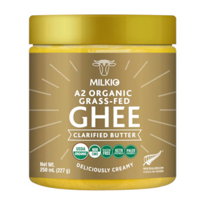 Milkio A2 Organic Grass Fed Cow Ghee 250ml