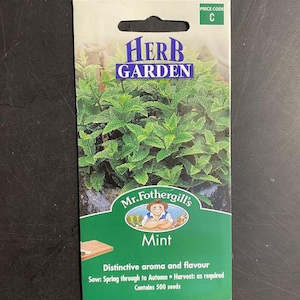 Mr. Fothergills Mint Seeds