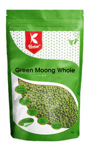 Dals Lentils: Kashish Green Moong Whole 1kg