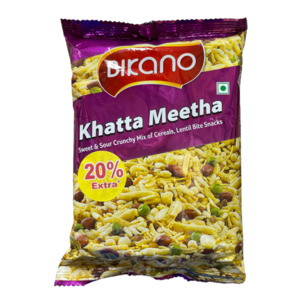 Snacks Biscuits: Bikano Khatta Meetha 150g