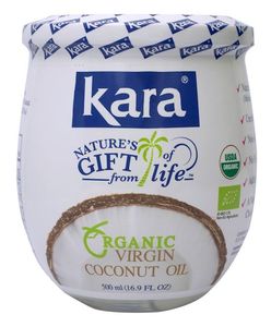 Oil Ghee: Kara Organic Virgin Coconut Oil 500ml