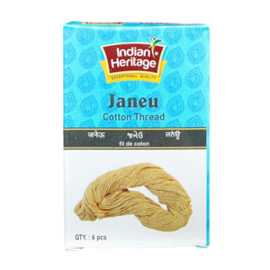 Indian Heritage Janeu Cotton Thread 6pcs
