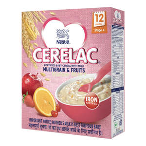 Ready To Eat: Cerelac Multigrain Fruits 300g