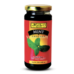 Pickle Paste Sauce: Mothers Mint Chutney 250g