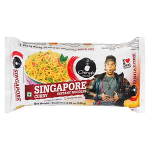 Ready To Cook: Chings Singapore Curry Instant Noodles 300g