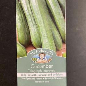 Garden Seeds: Mr. Fothergills Cucumber Seeds