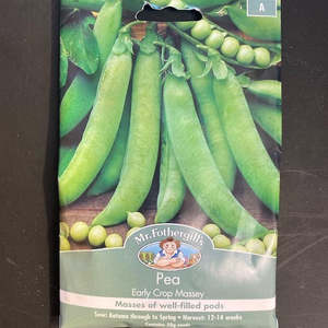 Mr. Fothergills Early Crop Pea Seeds