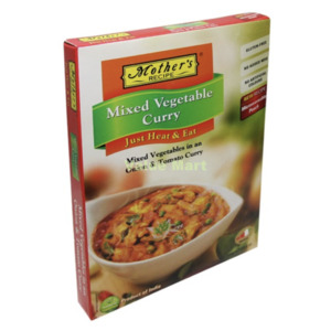Ready To Eat: Mothers Mixed Vege Curry 300g