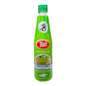 Tops Green Chilli Sauce 650g