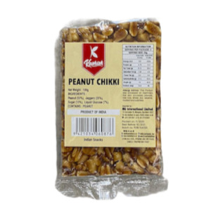 Sweets: Kashish Peanut Chikki 100g