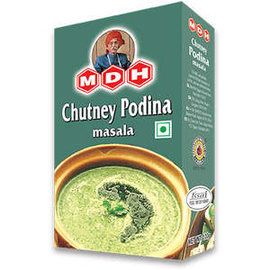 Frontpage: MDH Pudhina Chutney Masala 100g