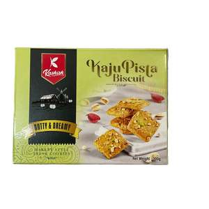 Snacks Biscuits: Kashish Kaju Pista Cookies 300g