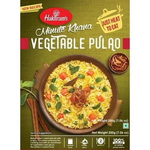 Ready To Eat: Haldiram's Vegetable Pulao 300g