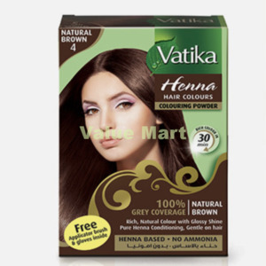 Vatika Henna Dye Nat Brown 60g