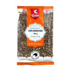 Frontpage: Kashish Green Cardamom Seeds 50g