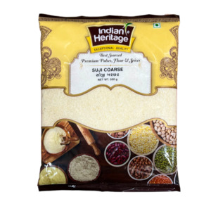 Flour Atta: Indian Heritage Suji Coarse 500g