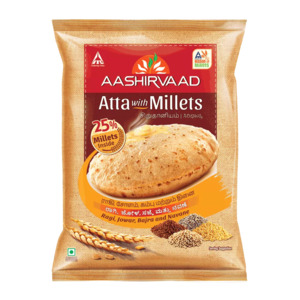 Flour Atta: Aashirvaad Millet Atta 2.2kg