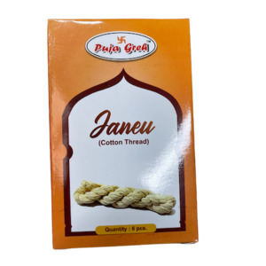 Religious Pooja Items: Puja Greh Janeu 6pcs