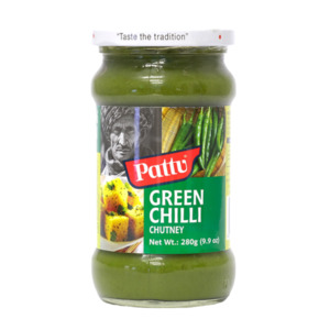 Pattu Green Chilli Chutney 280g