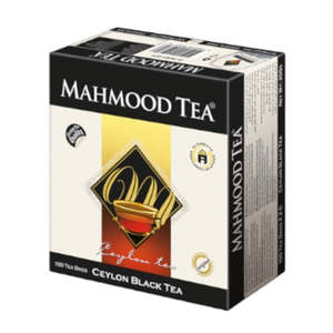 Tea Coffee: Mahmood Ceylon Black Tea Bags 100s