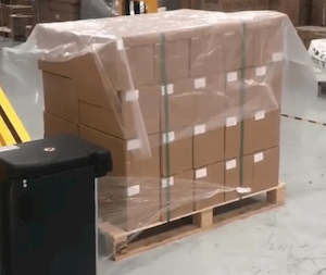 Pallet Packaging: Pallet Tops 1600mmx1600mm 30mu Clear/White  270Pcs