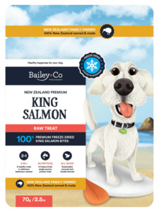 Treats: Bailey+Co Salmon Bites Dog