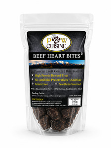 Paw Cuisine | Beef Heart Bites