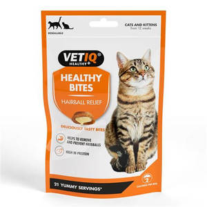 VetIQ Healthy Bites Hairball Remedy Cat Treats