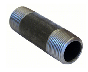 Products: 20MMX50MM BLACK THREADED NIPPLE (STEAM) Valves Direct NZ