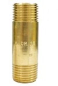 Brass Barrel Nipple 25mm X 100mm Valves Direct NZ