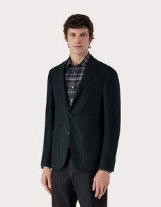 Canali Bottle Green Kei Blazer - Vance Vivian Menswear