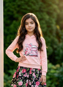 Girls Cardigans: The Kelly Hoodie