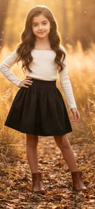 Skirts Size 2 Years: Plain Black Skirt