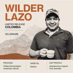 Colombia Wilder Lazo Geisha Anaerobic Chilled Ferment Natural Lot 002 - LIMITED RELEASE