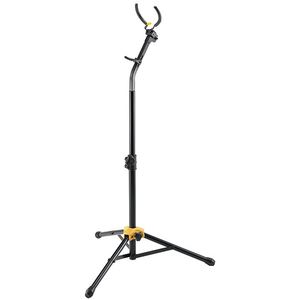 Saxophone: Hercules DS730B Tall Alto/Tenor Saxophone Stand with Auto Grip System